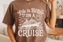Life Is Better On A Cruise Svg, Family Cruise Svg. Product Image 4