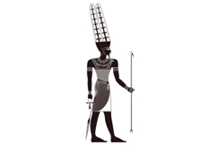 Amun.Egyptian ancient symbol. Culture.Design element. Product Image 3