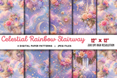 Celestial Rainbow Stairway Heaven JPG Product Image 1