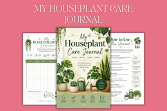 My Houseplant Care Journal Product Image 3