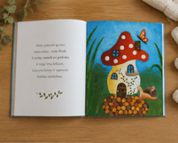 Fairy mushroom house print wall art whimsical fantasy nurser Product Image 3