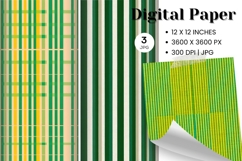 Stripe Pattern Background Gift Wrap Wallpaper Digital Paper Product Image 1