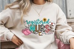 Registered Nurse PNG Sublimation Design, RN Shirt Graphic, C Product Image 3