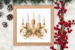 Cozy Boho Christmas Sublimation Clipart, Christmas PNG Product Image 3