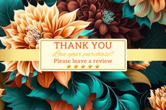 background with flowers, Floral Wonderland Pattern Product Image 3