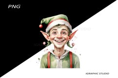 Christmas Clipart, Christmas Elf Clipart Product Image 1
