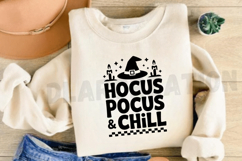 Hocus Pocus and Chill Halloween PNG Design Product Image 3