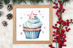 Christmas Cupcake Clipart, Christmas Clipart Product Image 3