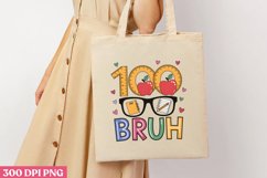 100 Bruhl PNG,100 Days of-School Sublimation PNG Product Image 3
