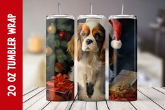 Christmas Cavalier King Charles Spaniel Tumbler Sublimation Product Image 2