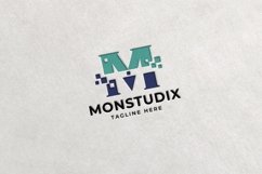 Monstudix Letter M Logo Product Image 3