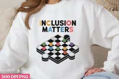 Inclusion Matters PNG, Autism Sublimation PNG Product Image 3
