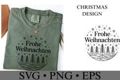 Frohe Weihnachten Svg | Christmas svg | Shirt Svg Product Image 3