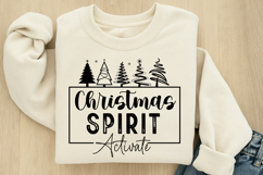 Christmas Spirit Activate SVG Product Image 3