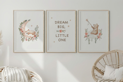 Teddy Bear Nursery Set of 3 Wall Art Product Image 3