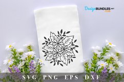 Flowers svg|Keychain svg|Keychain design Product Image 3
