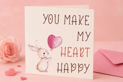 Heart Landing - Cute Valentine Display Font Product Image 3
