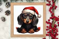 Christmas Dogs Sublimation Clipart, Christmas Dog Clipart Product Image 3
