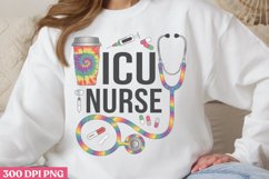 ICU nurse PNG, Nurse Sublimation PN Product Image 3