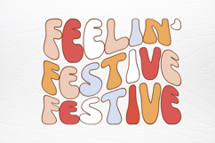 Retro Christmas Tshirt SVG Product Image 3