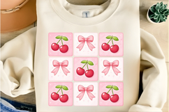 Pink Coquette Soccer PNG: Game Day Bow Shirt Design Product Image 6