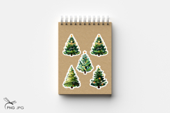 Christmas tree stickers- 8 Variations Product Image 3