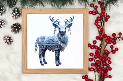 Cozy Christmas Knitting Clipart, Christmas PNG Product Image 3