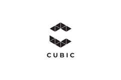 Cubic Colorful Hexagon Pixel Letter C Logo Design Vector Product Image 3