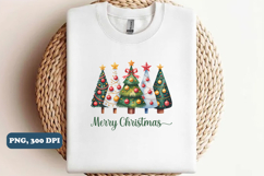 Merry Christmas PNG, Cute Santa PNG Sublimation design Product Image 3