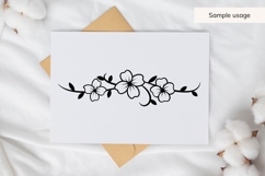 Floral Divider SVG Product Image 3