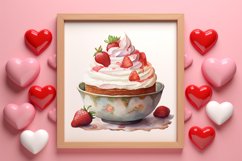 Watercolor Valentines Day Clipart, Christmas Clipart Product Image 3