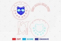 Personalized Daddy Bear Sign SVG, Best Daddy Bear Ever Svg Product Image 2