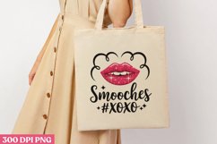 Smooches #XOXO PNG, Retro Valentine Sublimation PNG Product Image 3