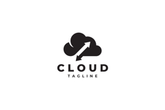 Cloud Sync Logo Design Vector Template Product Image 3