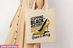 Stepping into Black History PNG, Black History Month Sublima Product Image 3
