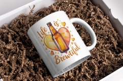 Life Is Brewtiful Beer Quotes &amp; Pub Fun PNG Pack Product Image 3