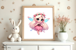 Cute flower fairies, elves stickers - 12 Variations Product Image 3