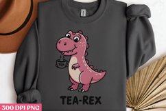 Tea-rex PNG, Funny Animal Puns Sublimat Product Image 3