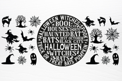 Halloween Round Can glass SVG Product Image 3