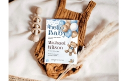 Baby Shower Invitation Template 190 Product Image 3