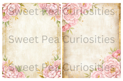 Shabby Chic, Flowers, Papers, Junk Journal Product Image 3