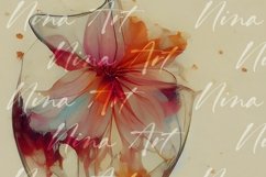 Broken Floral Glass Stains Seamless Digital Paper Volume 3 Product Image 3