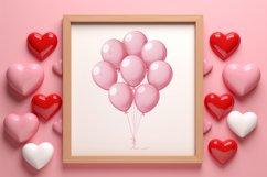 Valentines Day Clipart Love Ballon, Christmas Clipart Product Image 3