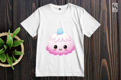 Cute Kawaii Pastel Dessert Character Sublimation PNG Product Image 2
