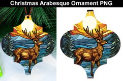 Christmas Deer Arabesque Ornament Bundle Product Image 4