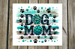 Dogs mom | 4 skinny tumbler Sublimation designs Product Image 3
