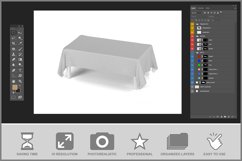 Table with tablecloth Product Image 3