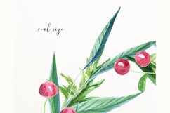 Woodland heart wreath watercolor #h20 Product Image 4