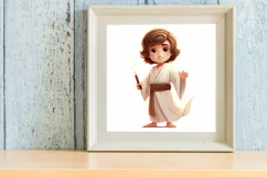 Child Jesus Clipart Png Design, Watercolor Clipart Product Image 3