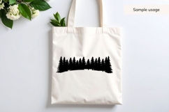 Evergreen Forest Trees SVG Product Image 3